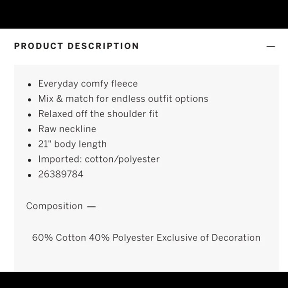 Victoria secret PINK crop hoodie LG - Picture 6 of 7